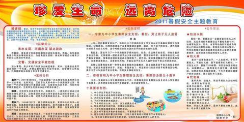 暑期安全主題教育海報(bào)展板制作指南 選材、設(shè)計(jì)與供應(yīng)商選擇